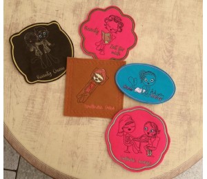 Stickdatei - Beauty Girls - Gurkenscheiben